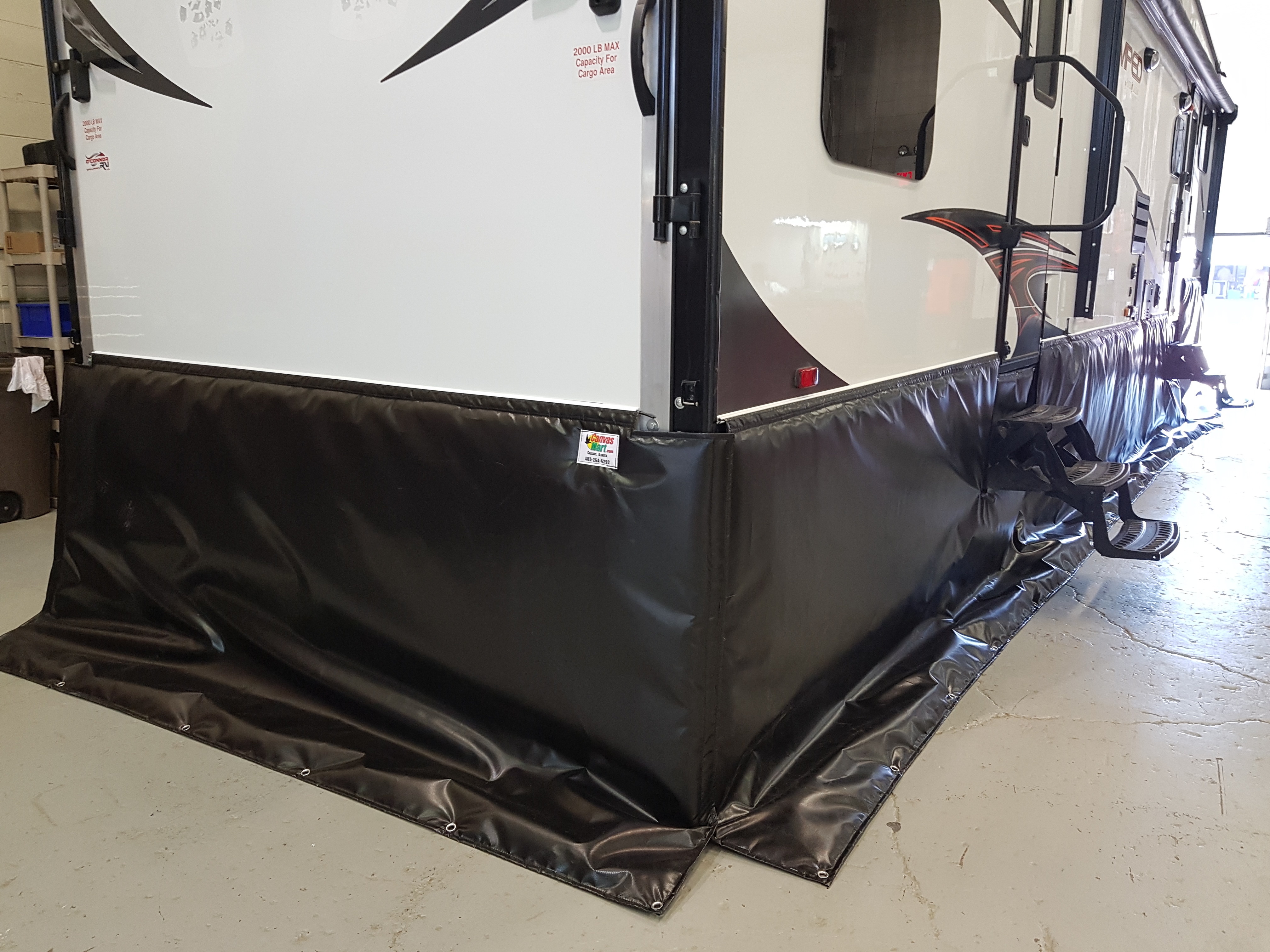 Winter skirts for shop 5th wheel trailers